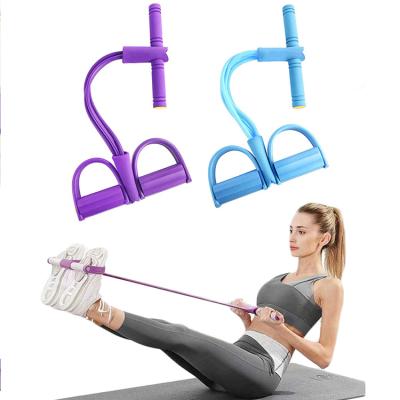 China Viable hot exercise pedal chest expander portble leg crunches pull-ups adjustable press bench for sale