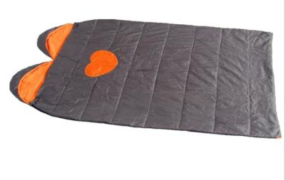 China Outdoor Camping Waterproof Custom Compact Double 2 Person Adult Sleeping Bag(HT8043) for sale