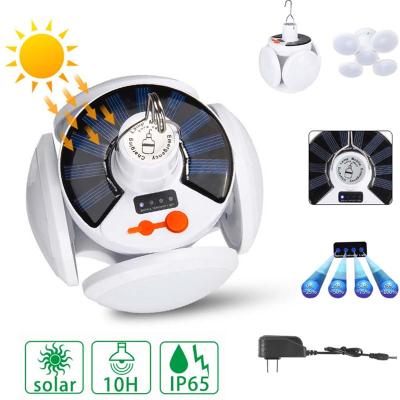 China Night Market Football Solar Emergency Light Bulb Rechargeable Solar Light Bulb Residential Waterproof Outdoor Camping Light Camping for sale