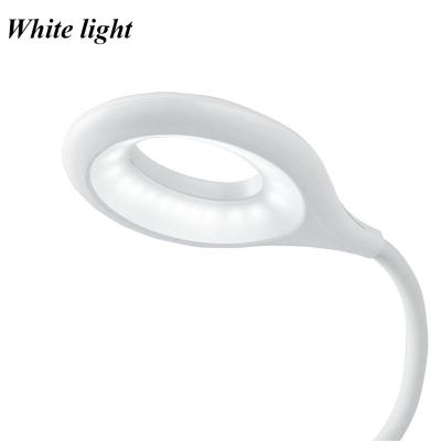 China Flexible Flexible Studying Lamp Gooseneck Clip Light Lamp With Brightness DC5V Adjustable Table Lamps for sale