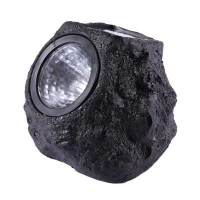 China Garden Yard Simulation Solar Stone Lawn Decoration Lamp Waterproof Lighting Spotlight for sale