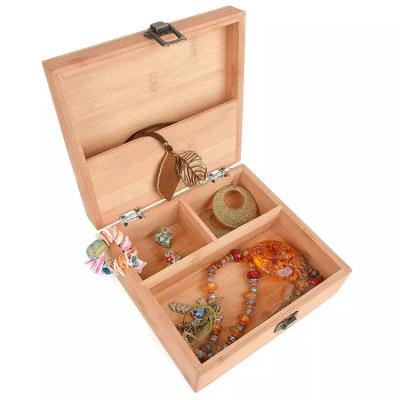 China Multi-Functional Wooden Bamboo Wooden Top Handle Slide Box Wooden Top Handle Jewelry Packaging Gift Box for sale