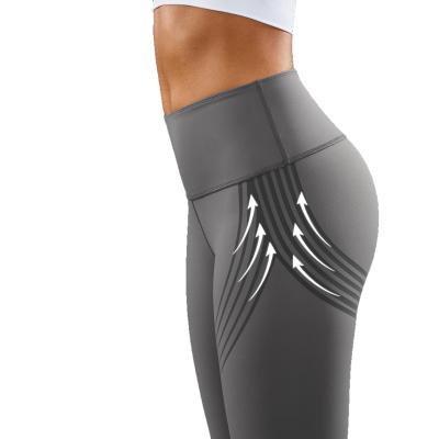 China New Lycra High Waist Peach Hip Fitness Women Yoga Liquid Breathable Tight Pants for sale