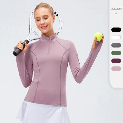 China Wholesale Quick Dry Quick Dry T-shirt Sports Long Sleeves Workout Yoga Shirts for sale