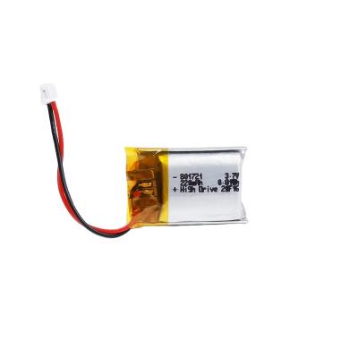 China Lipolymer Highdrive 3.7v 220mAh 801721 Lithium Polymer Battery For IoT/Lora/LPWAN/NB-IOT Devices for sale