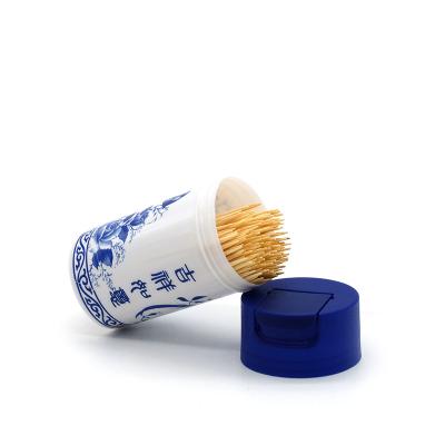 China Viable Manufacturer Wholesale Can Be of Toothpick 2.0mm*65mm Used for Cocktail Decoration Disposable Bamboo Toothpicks for sale