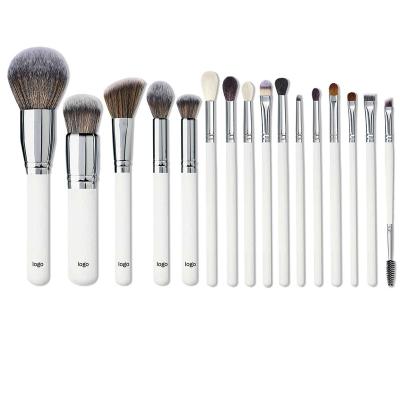 China Angular Blush Custom Makeup Brushes Factory Private Label Professional High Quality Black Luxury Set Brush for sale