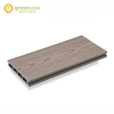 China WPC wood plastic composite wpc decking embossed exterior deck panels for sale