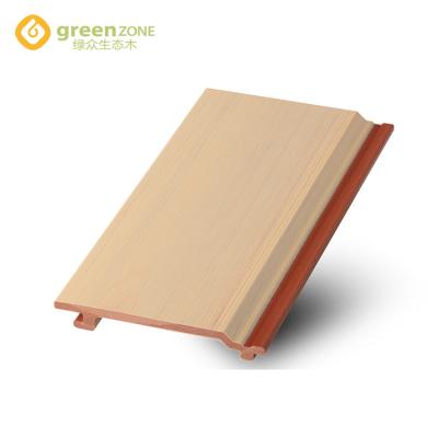 China Weather Proof Exterior Tiles Eco - Friendly Wood Panel Wall Cladding 156 x 21 x 3000 mm for sale