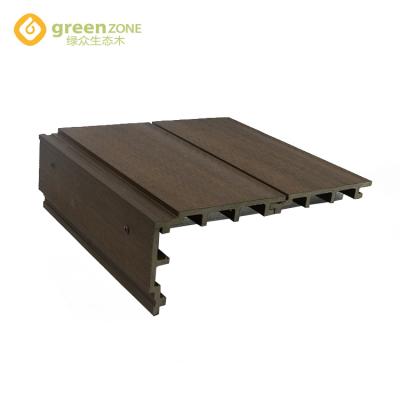 China Exterior Texture Cladding Anti Noise Size Customized Wpc Wood Wall Panel 172 x 22 x 3000 mm for sale