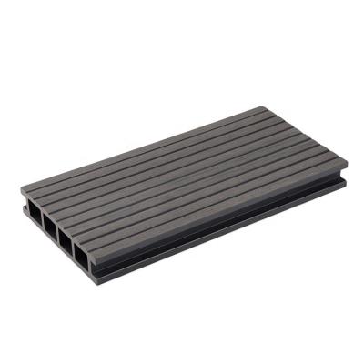 China Wholesale price waterproof composite decking factory plastic flooring wpc panel outdoor manufacturers for sale