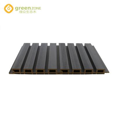 China Exterior modern waterproof decorative building cladding cheap wood plastic composite wpc wall panel for sale