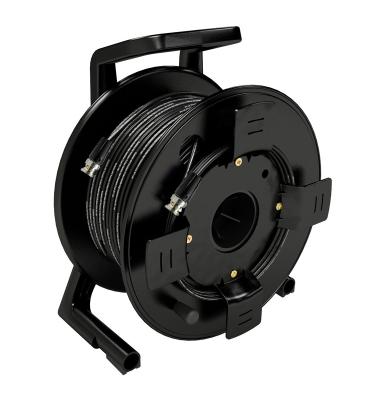 China FTTX Portable Field Deployable Tactical Fiber Optic Cable Reel for sale