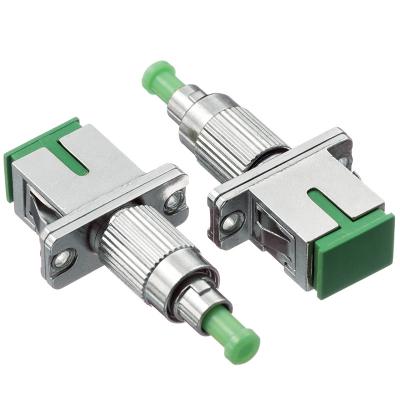 China FTTH FC/APC Male to SC/APC Female Fiber Optic Adapter FC-SC Hybrid Optic Adapter for sale