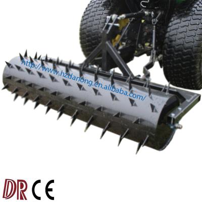 China Farms Cultivate 3 Point Spike Land Lawn Rollers Tractor Drum Spike Aerator Style for sale