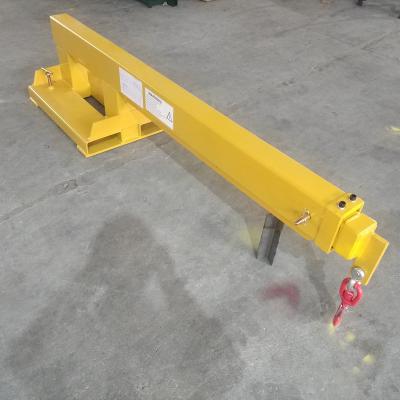 China Building Material Shops 2021 Hot Sale Forklift Mounting Crane Jib Boom High Quality Forklift Jib for sale