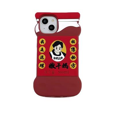 China Shockproof Hot selling funny china mobile phone cases suitable for iPhone 15promax wholesale factory price for sale