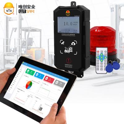 China GPS/GSM warehouse management forklift speed alarm and forklift speed limiter for sale