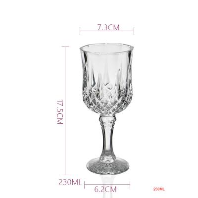 China Luxury royal clear dinner party favors diamond shape diamond wine champagne glass drinking set for home wedding party for sale