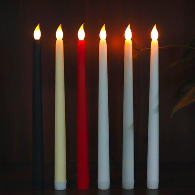 China Christmas Wedding Decoration Led Candles Candles Red Black White Colors Flameless Birthdays SWS184 Real for sale