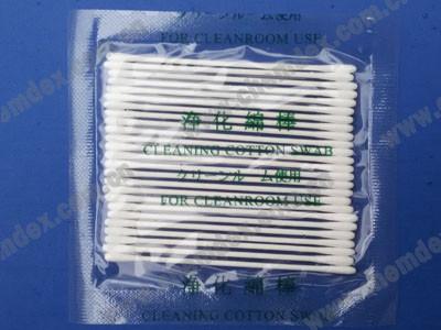 China CS15-002 (Huby 340 BB-002) Cleanroom Cotton Swabs/paper handle cleanroom swab/cotton cleaning swab/huby340 cleaning swab for sale