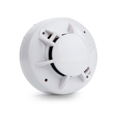 China Fire Protection Best Brand 2 wired Network Photoelectric Conventional Fire Alarm Smoke Detector for sale