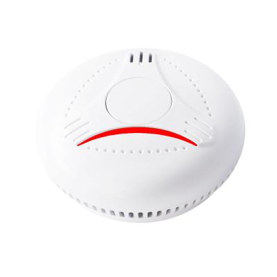 China Remote Control Factory price wireless Interlinked Lithium Battery Fire Smoke Alarm Interconnected Smoke Detector for sale