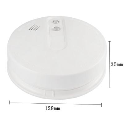 China Na Hotel Security Wired DC9V Interconnect Combined Smoke Detector Hot Backup Battery Hot Smoke Detector for sale