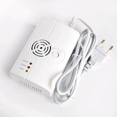 China Household Safe Wholesale Household Semiconductor Wall Mounted Sound And Light Alarm Gas Leak Detector for sale