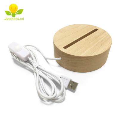 China Wholesale Bedside Lamp Base Parts Table Lamp Wood Base Eco - Friendly for sale