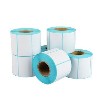 China Waterproof Self adhesive sticker paper roll and sheet with eco-friendly water base glue for sale