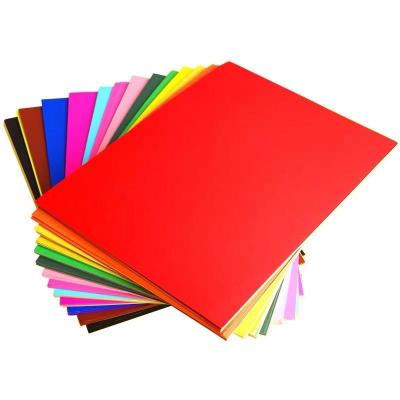 China Anti-Curl Color Woodfree Bond Paper For Gift Wrapping Children Art Craft Folding Paper Colorful 55GSM to 150GSM Ream and Roll for sale