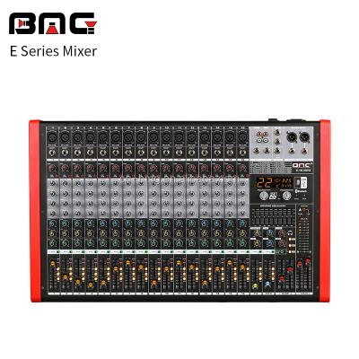 China Karaoke mixer BMG 16 channel music console mixing audio mixer with USB and 48V USB mixer phantom audio console for sale