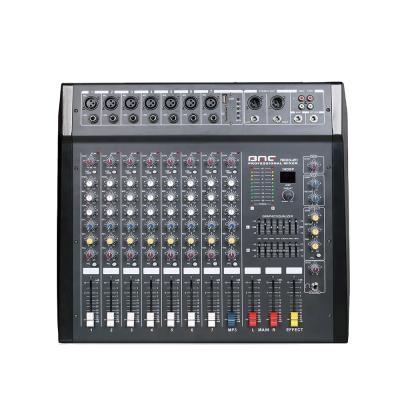 China Classic Professional 8 Channel Stage Performance BMG Audio Amplifier / Karaoke Mixer for sale