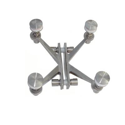 China Contemporary Glass Bracket Spiders System Wall Clamp Glass Bracket For Glass Curtain Wall for sale