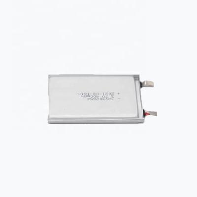 China Prasmatic Rechargeable Video Game Player JHY Battery Lipo 302654 3.7V 400mAh Lithium Polymer Battery for sale