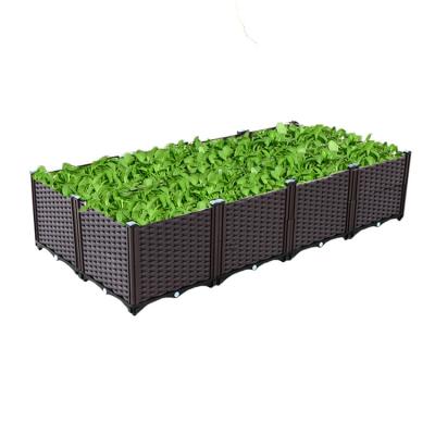 China CLASSIC First Class Thickened Plastic Flowerpot Planter Cardboard Outdoor Plant Boxes for sale