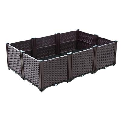 China CLASSIC Wholesale Cheap Wholesale Purple Planter Box Large Varieties Price Plant Pot Box for sale