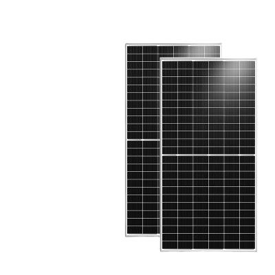 China Solar Power System Lianfa 24V All One Cell Mono PV Hybrid Module Home Energy 120 Set 600Watt 580W Solar Panel for sale