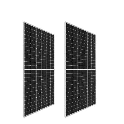 China La Maison Solar Power System Lianfa Solar Panels 9BB 144 Cells 450W Panel 500W PV Module for sale