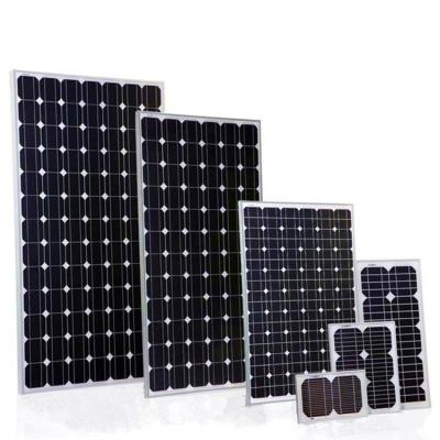 China Home System Lianfa Solar Home Use PV Module 160w Monocrystalline Black PERC Solar Panels for sale