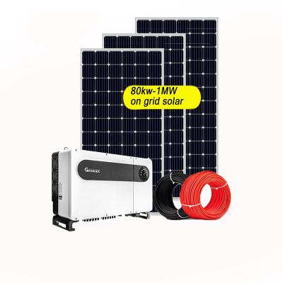 China Lianfa Solar Panel Kit 5KW Systems Home Grid 5KW 8KW 10KW Sistema Fotovoltaico Solar Energy Price In Sweden for sale