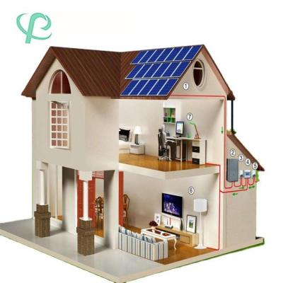 China Wholesale price 10kw 20kw 30kw home hybrid nightshade solar power system with battery and inverter for sale