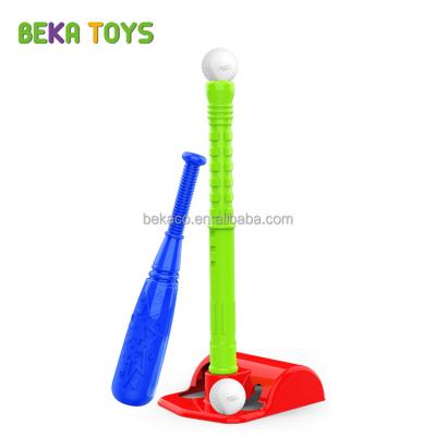 China Outdoor Playset New Fit T Ball Toy For Toddlers Pit Play Set Outdoor Baseball Exercise Toy Best Gift For Boys And Girls for sale