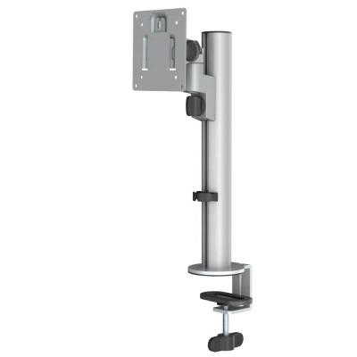 China Single Sliver Monitor Desk Mount Arms Up To 32 Inch Computer Screen With C Clamp Grommet Base 0-10kg for sale