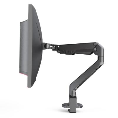 China LOUEVED Aluminum Aluminum Single Monitor Mount for Max 32 Inch Computer Flat / Curved Screen Fender Monitor Arm for sale