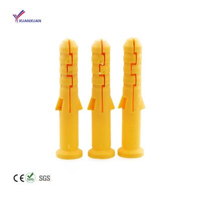 China Plastic High Quality Customized Multiple Sizes Plastic Wall Anchor Clamp Anchor for sale