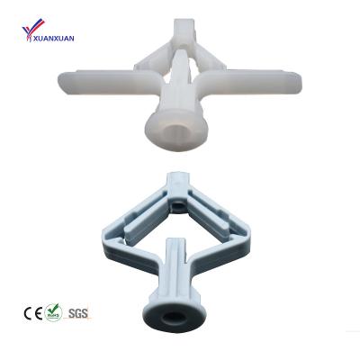 China Eco-Friendl Large Stock Standard Butterfly Insert Screws Anchor Plastic Hollow Wall Plug for sale