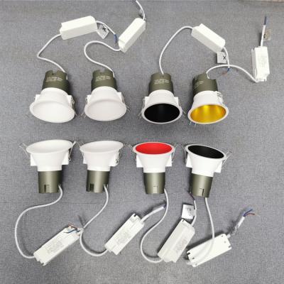 China Latest Professional Modern Hotel High Quality 5W Hot Selling Ambient Light Recessed Led Down Light Colorful LED Spot Light for sale