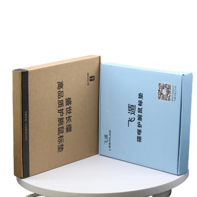 China 2022 Recycled Matt Lamination Blue Packaging Box Hot Selling Materials New Product Kraft Paper Box Good Quantity for sale